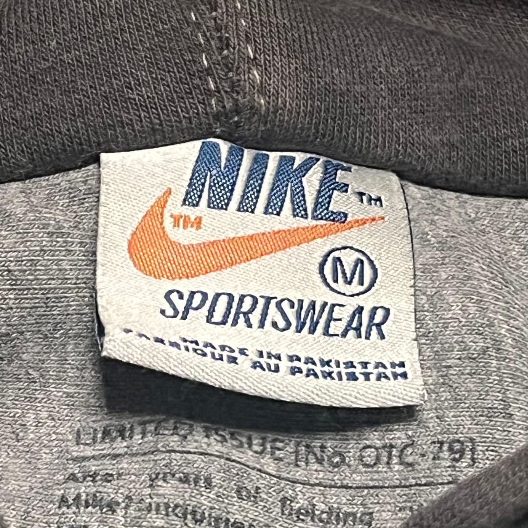 【希少】00s NIKE ホワイトレーベル 復刻 ゴツナイキ ジップパーカー