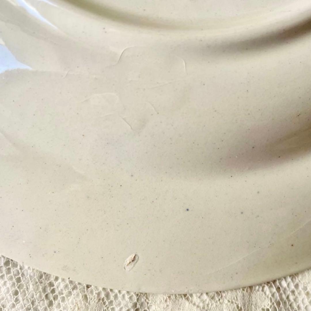 ロンシャンすずらんプレート平皿深皿2枚セット　ミュゲフランスアンティークスズラン