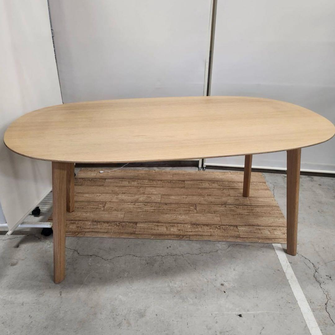 【送料込み】maruni Roundish ダイニングテーブル 160 オーク材