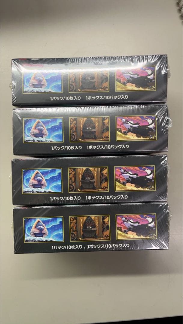 ポケモンカード　MEGAドリームex シュリンクつき　4箱