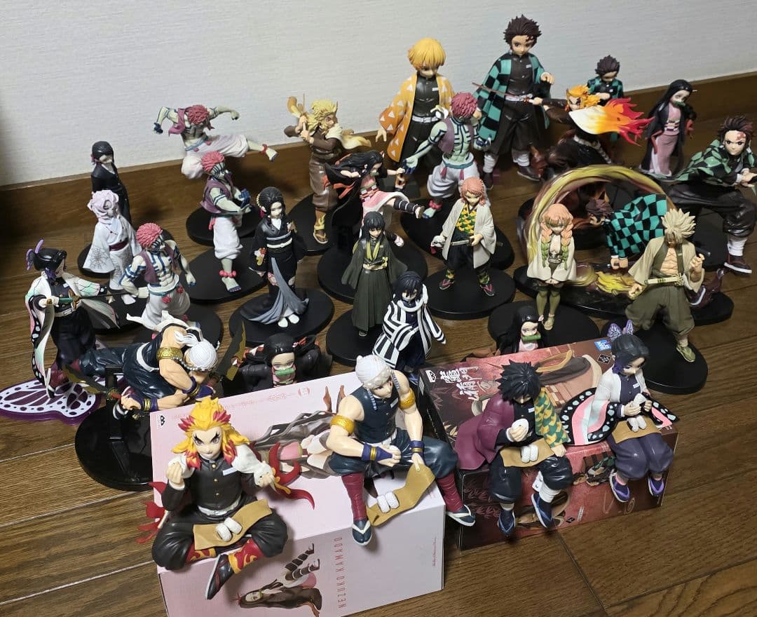 レア！ 鬼滅の刃　キャラクター フィギュアセット