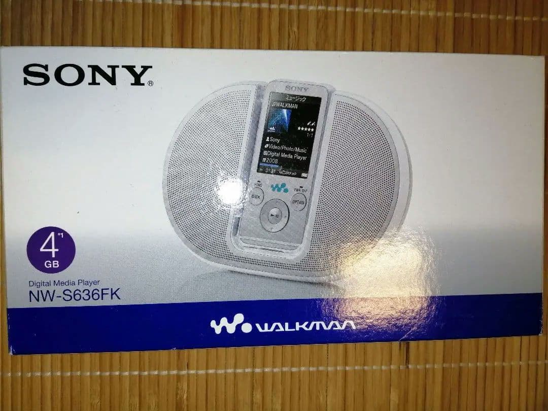 SONY NW-S686FK 4GB デジタルオーディオプレーヤー ブルー