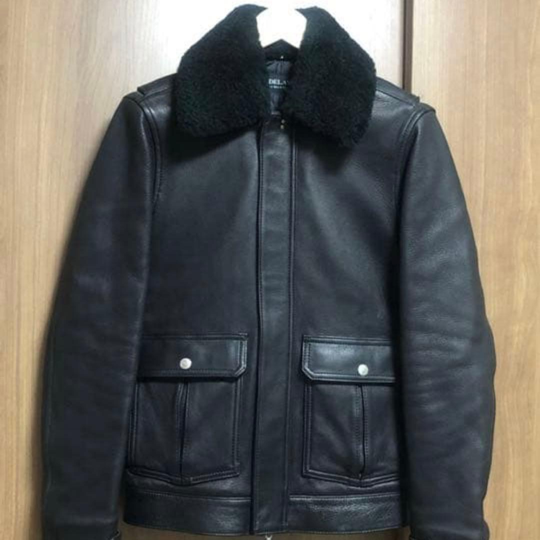 DELAY by Win & SonsディアスキンG-1ライダースジャケット