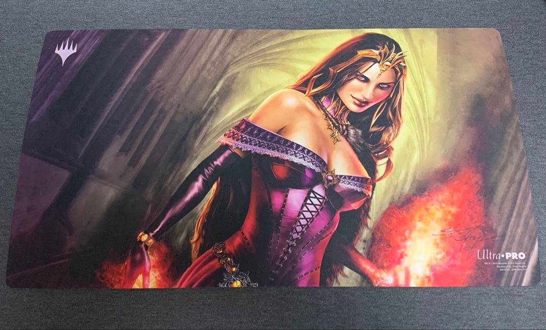 ヴェールのリリアナ　プレイマット　mtg