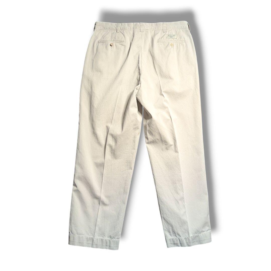 90sPolo Ralph Lauren ANDREW PANT ポロチノW35