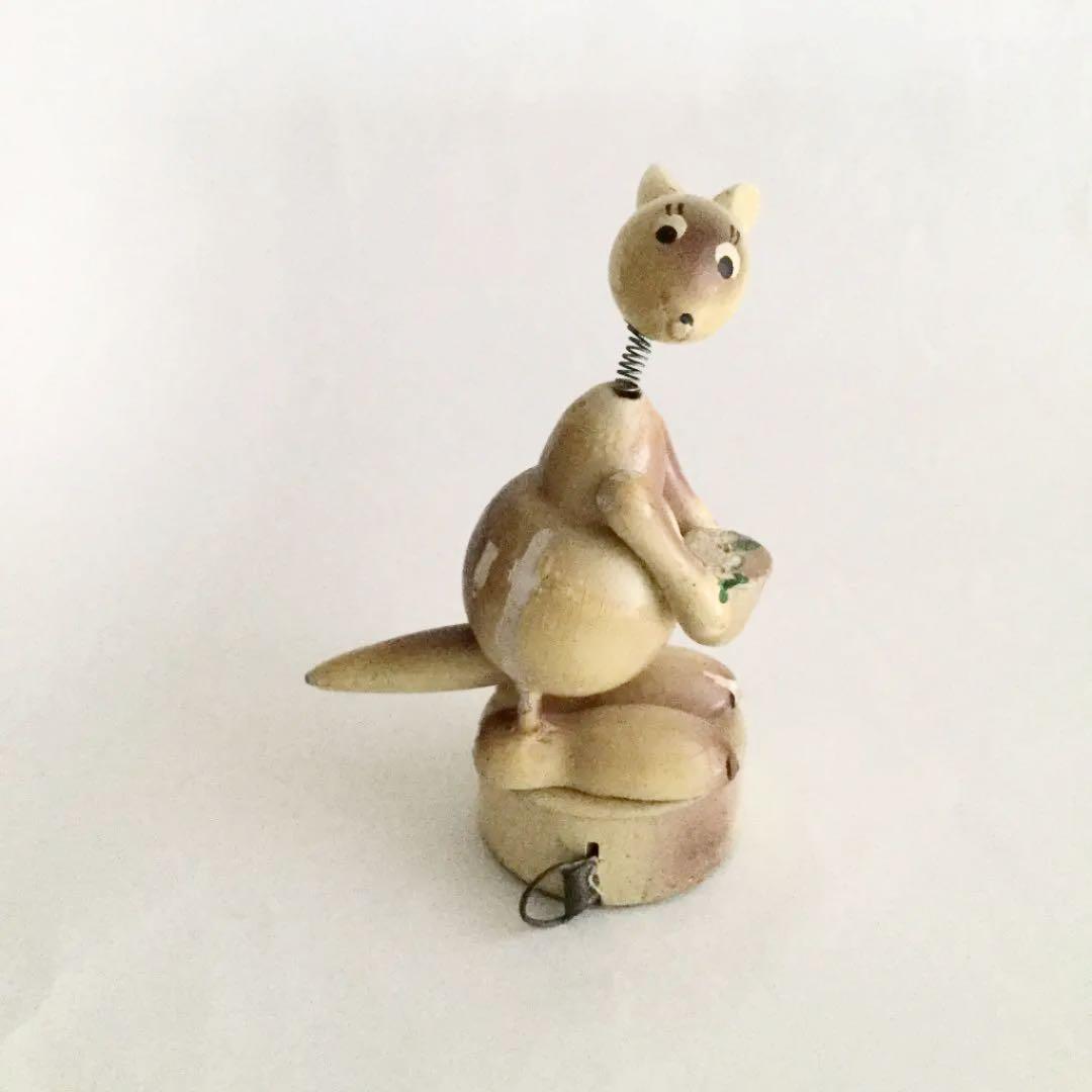 木製カンガルー メジャー 巻尺 裁縫道具