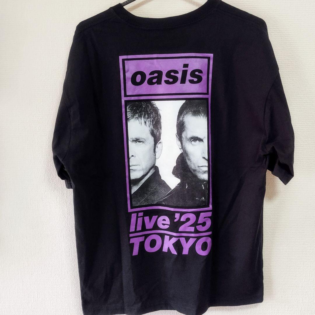 新品　oasis ライブ　Tシャツ Lサイズ ブラック　限定