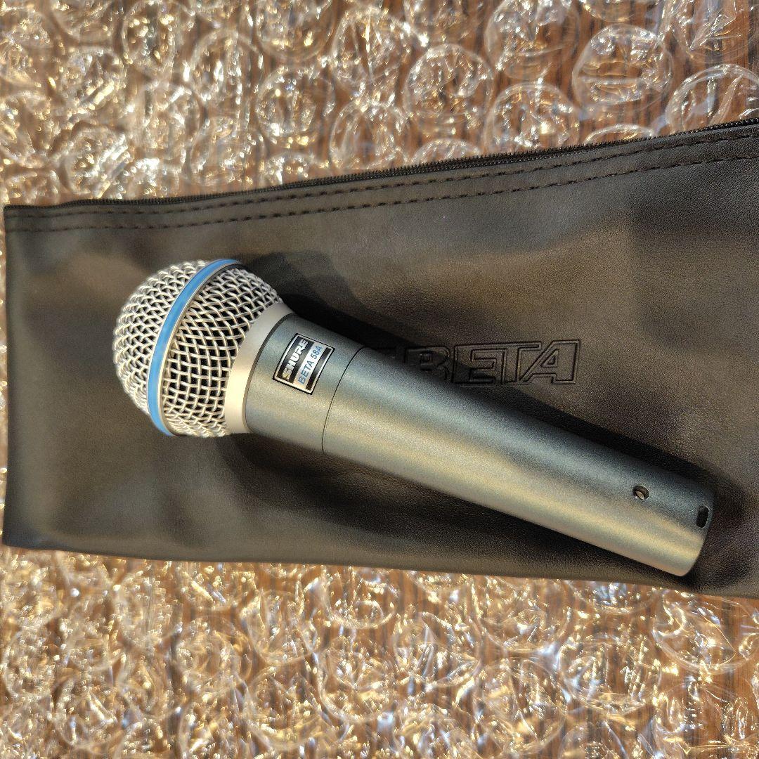 SHURE BETA 58A ダイナミックマイク 専用ケース付き