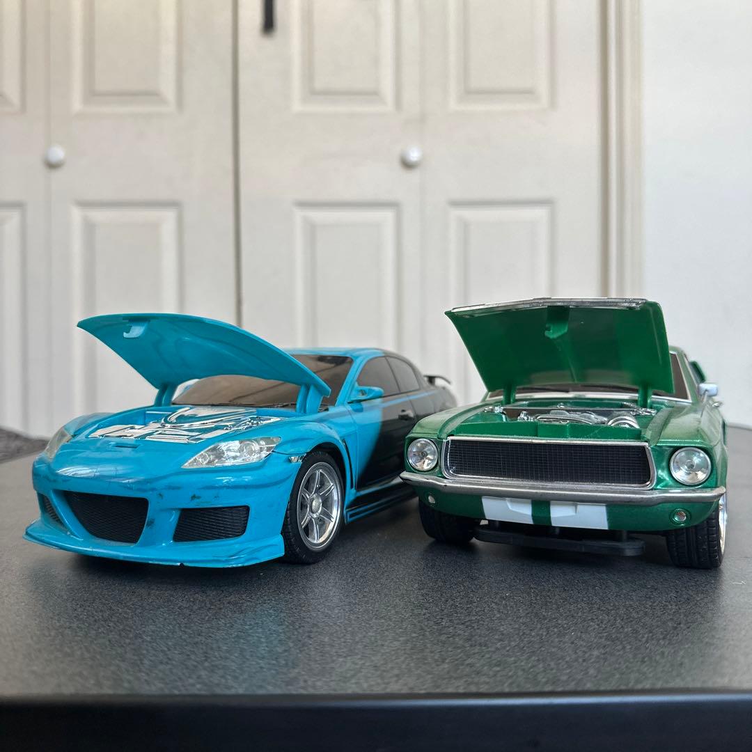 NIKKO ワイルドスピード　東京ドリフト　マスタング&RX8 ２台セット