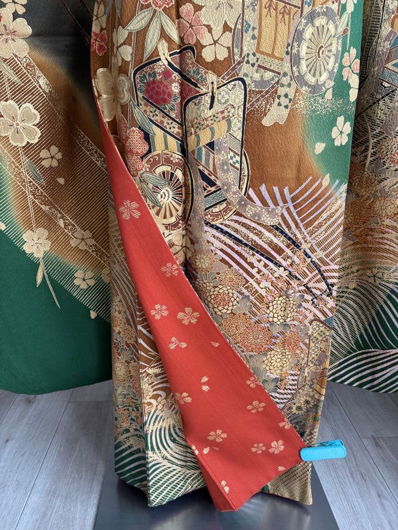 ⭐️特別最終価格❣️８／３１迄　振袖フルセット　正絹　成人式