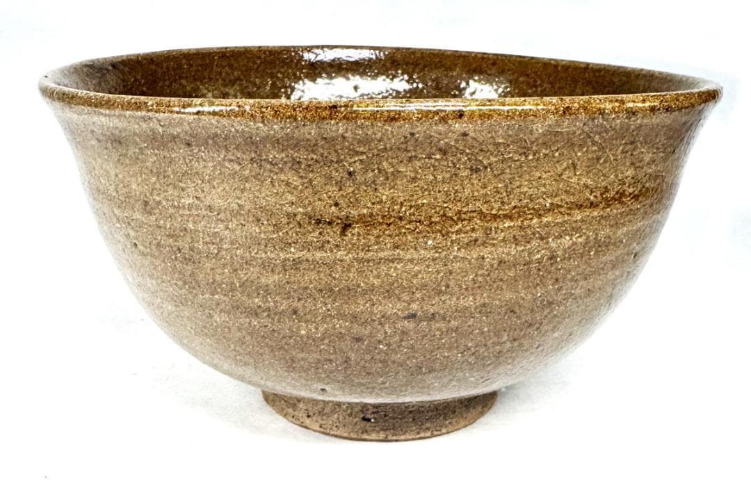古唐津 飴釉大茶碗 箱付 時代物 古美術 茶碗 ウブ品 入手困難 WWTT009