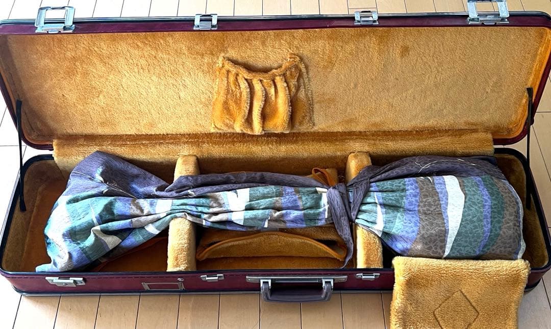 三味線 本体 専用ケース楽譜付き　バチおまけ