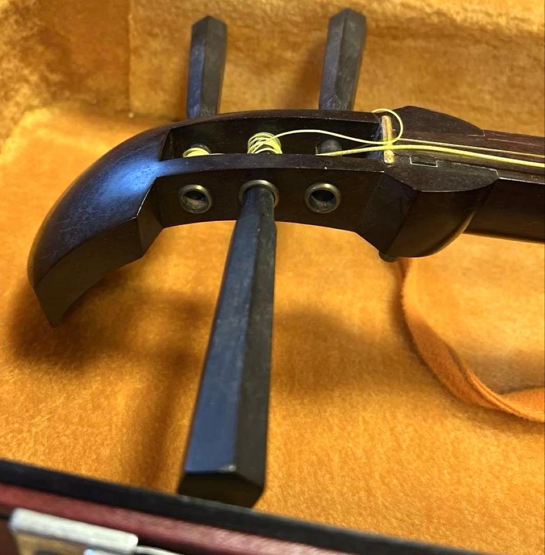 三味線 本体 専用ケース楽譜付き　バチおまけ