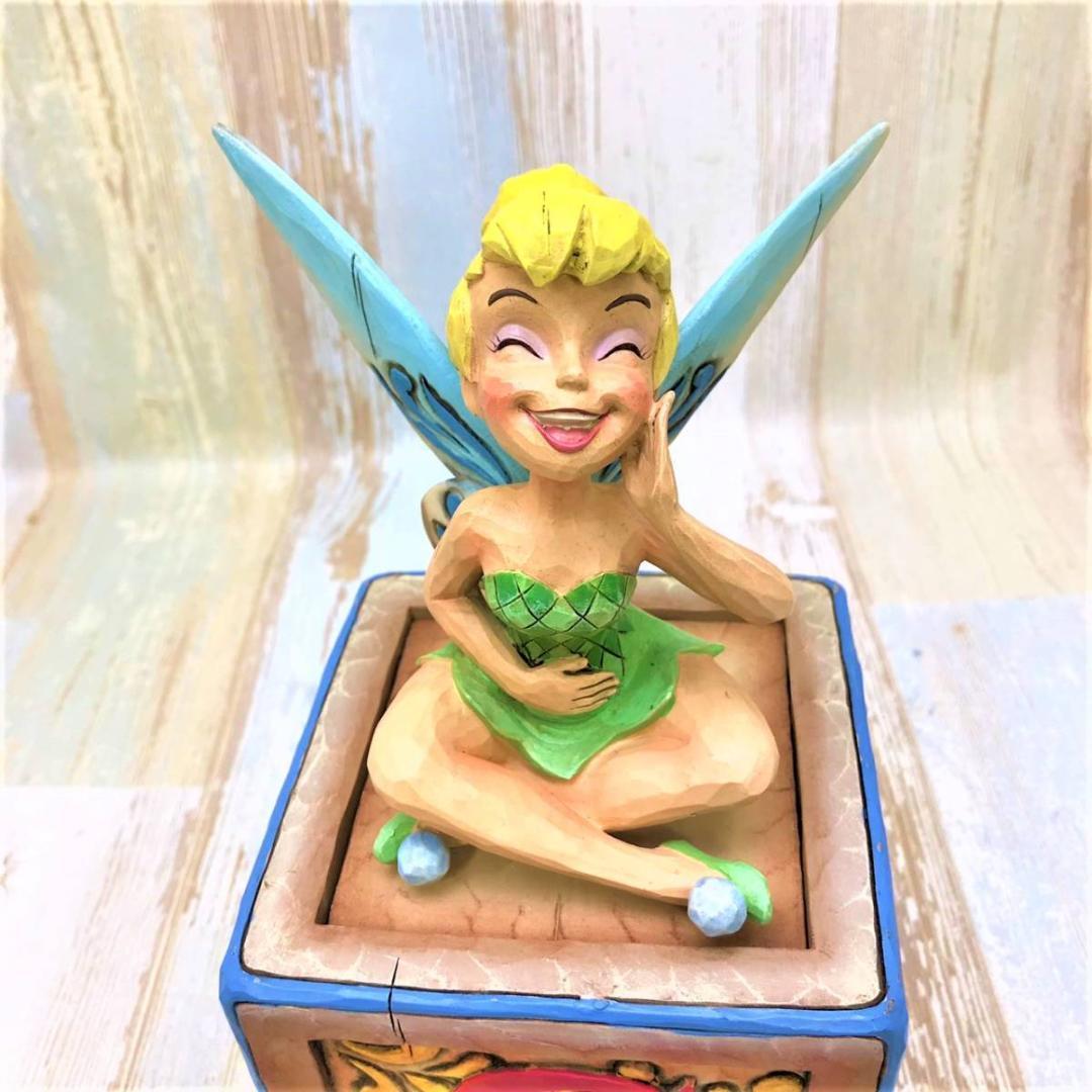 ピーターパン ティンカーベル 小物入れ フィギュア ENESCO ディズニー