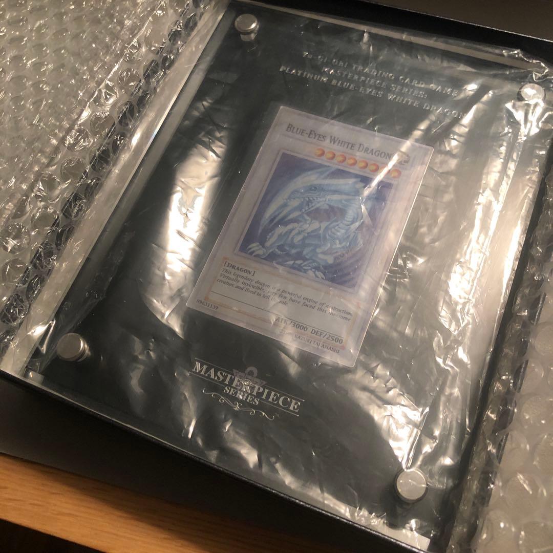 遊戯王OCG プラチナ製（純銀）青眼の白龍　ブルーアイズホワイトドラゴン　英語版