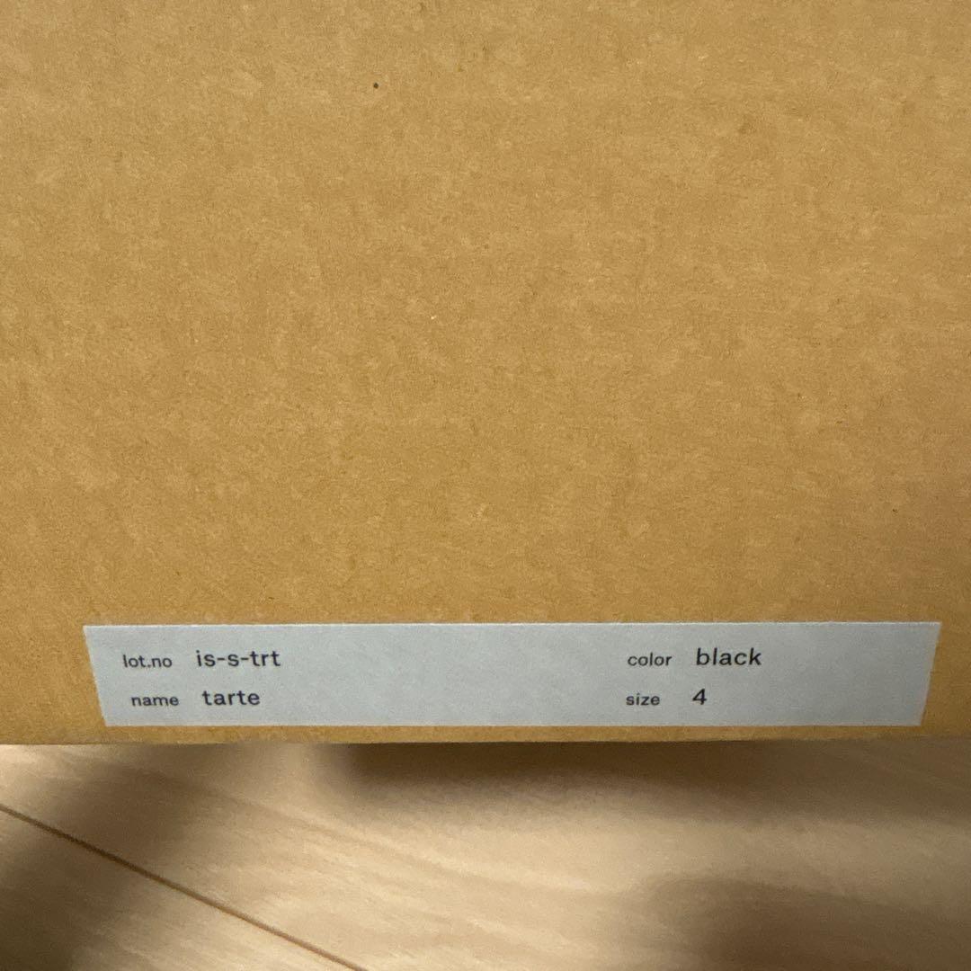 靴 Hender Scheme tarte black