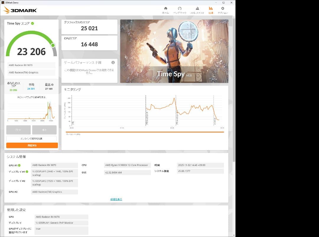 【りあ】Yeston Sakura RADEON RX 9070 16GB