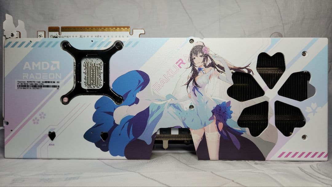 【りあ】Yeston Sakura RADEON RX 9070 16GB