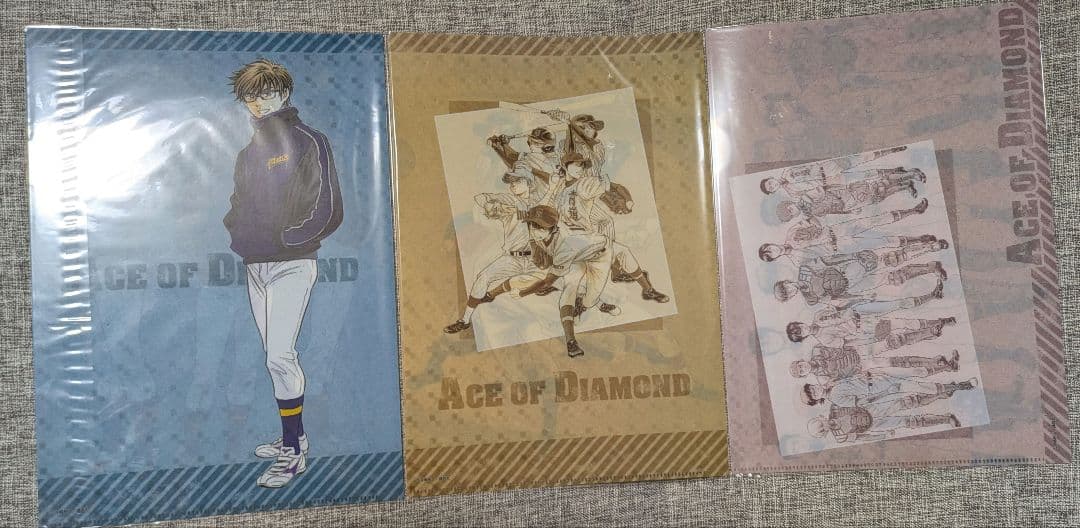 【未開封】ダイヤのA クリアファイル大量 原作柄 アニメ THE LIVE