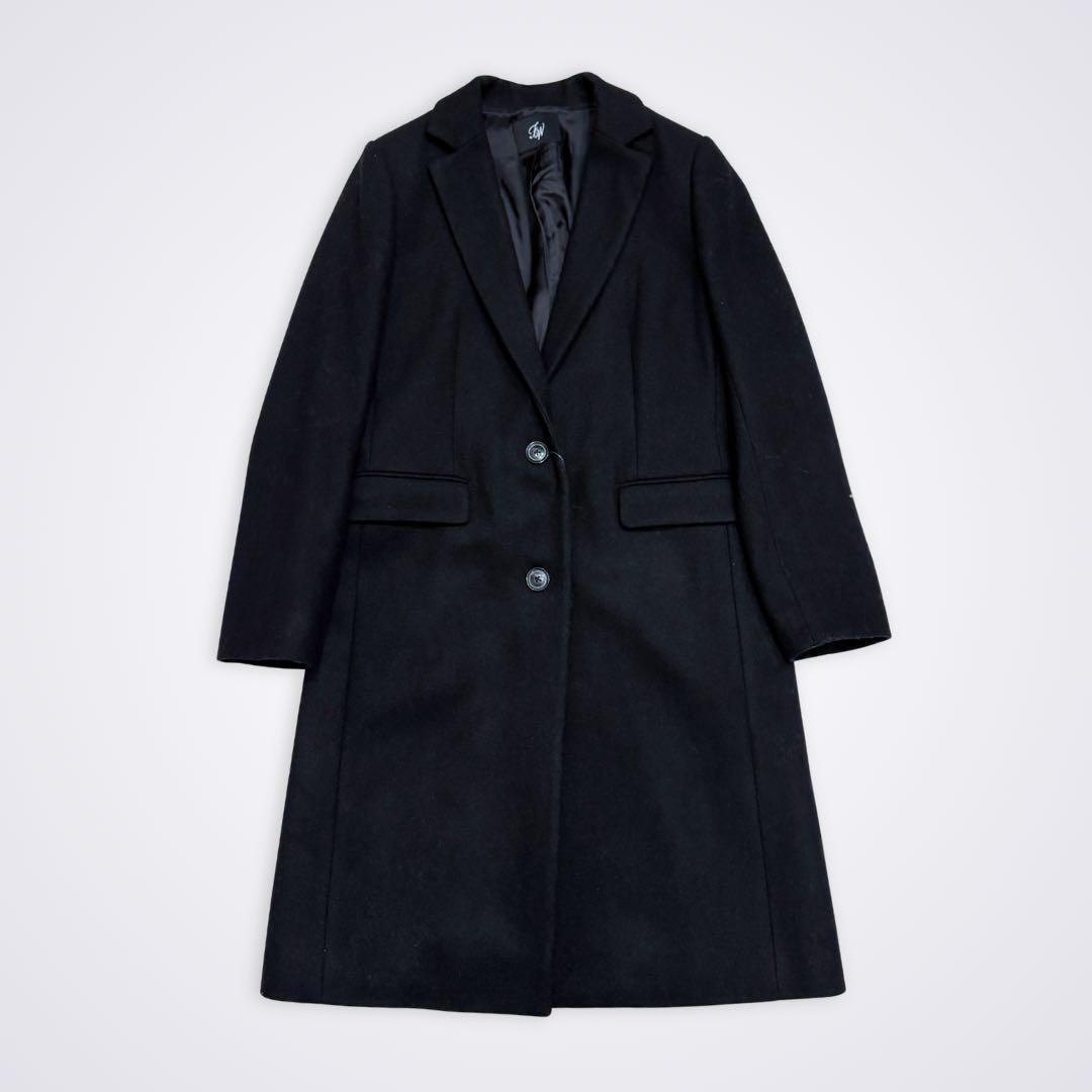 【新品タグ付】FRAMeWORKウールチェスターコート ブラック