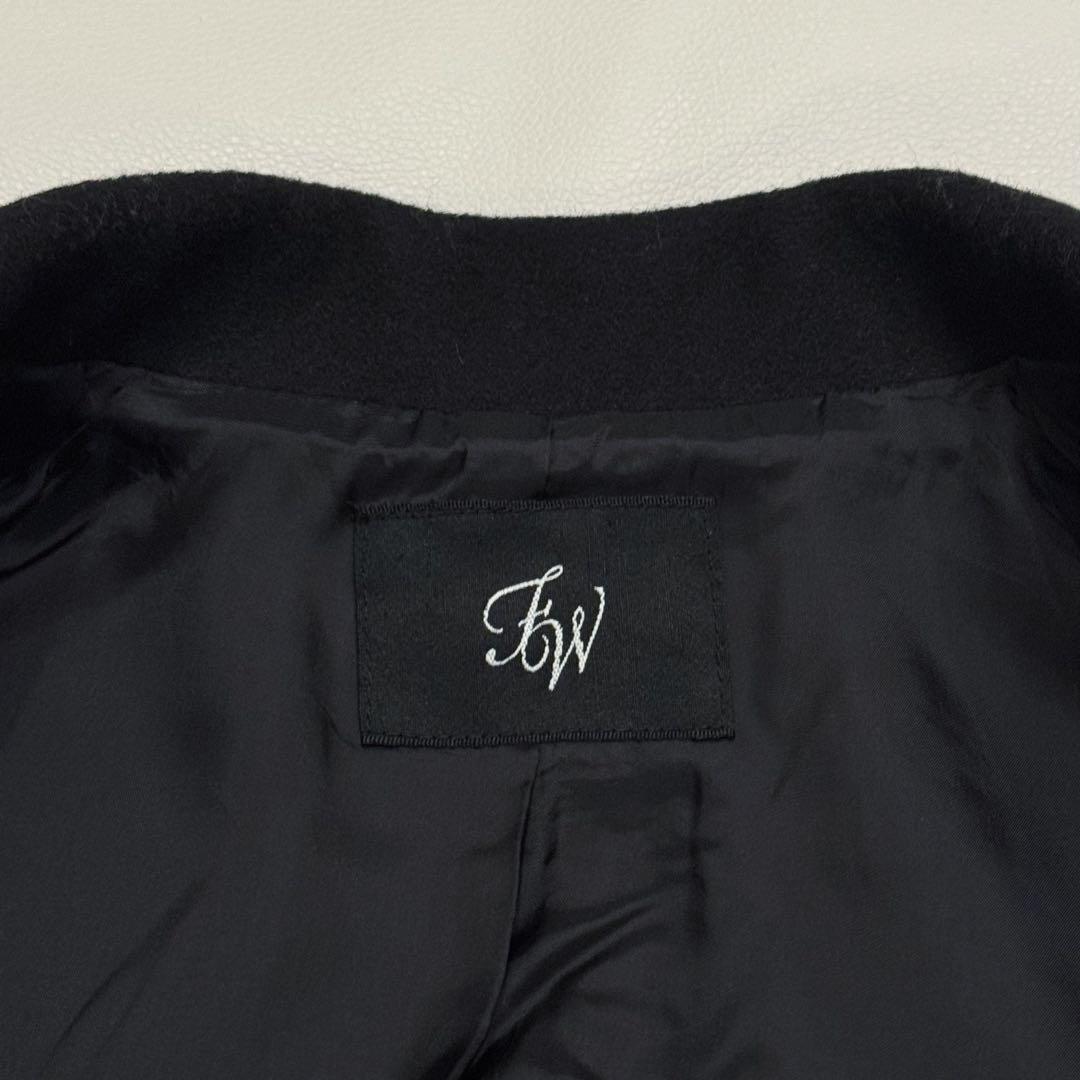 【新品タグ付】FRAMeWORKウールチェスターコート ブラック