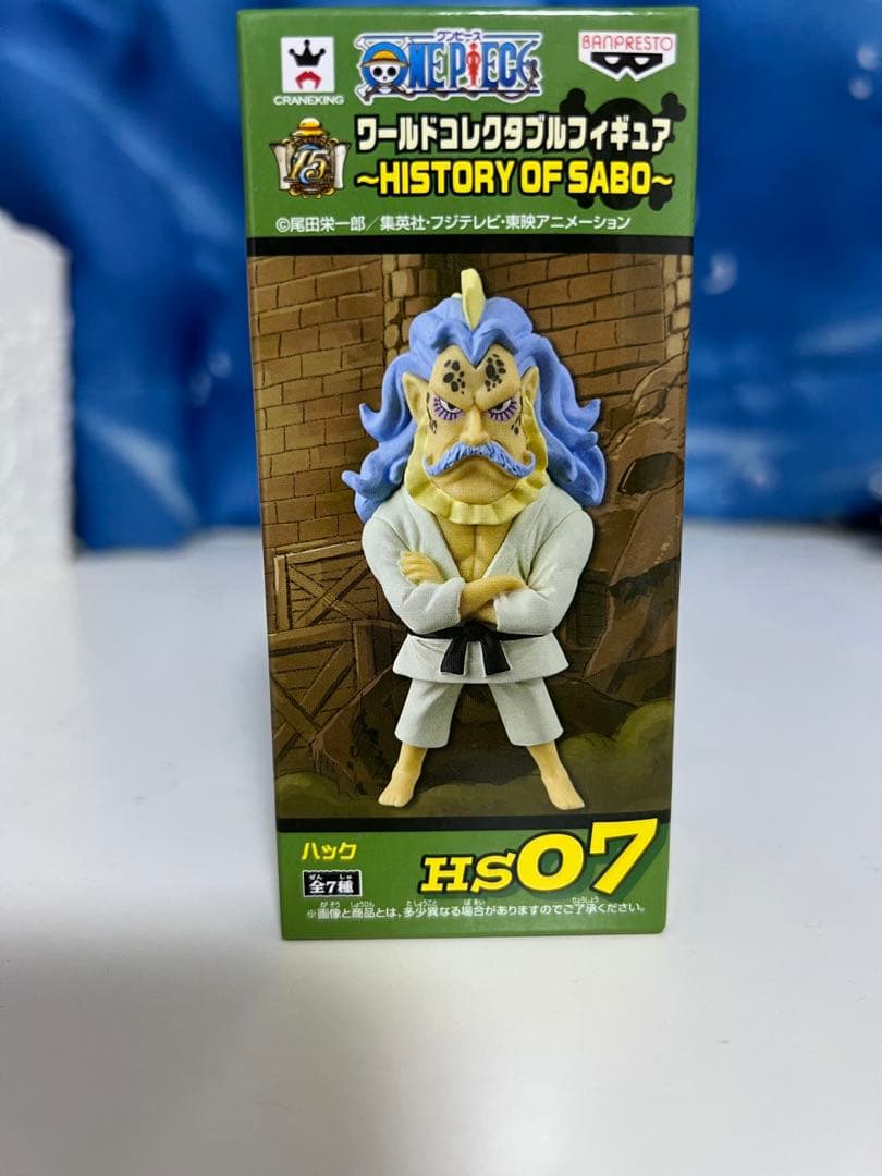 ワールドコレクタブルフィギュア　ワンピース　ハック