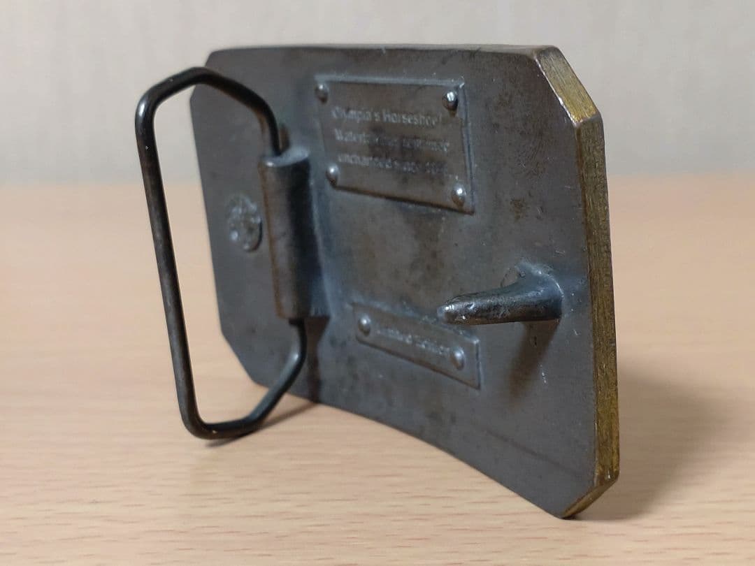 Olympia Beer ヴィンテージ ベルト バックル