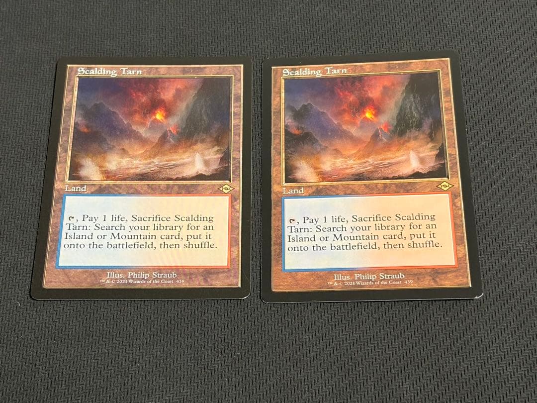 MTG　沸騰する小湖　旧枠　英語 二枚セット