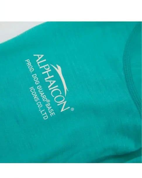 ALPHAICON 犬服 ドッグガードベース　ターコイズ MＬサイズ　試着のみ