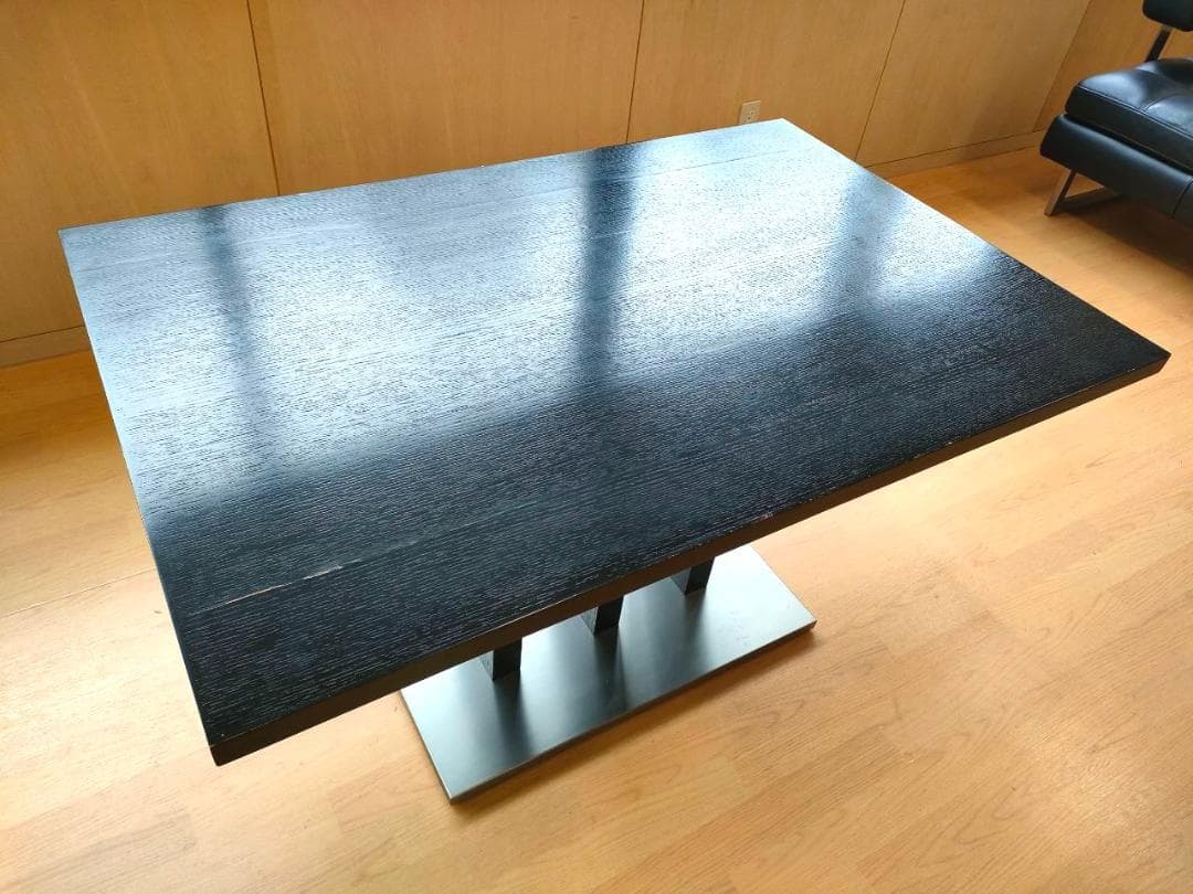 ダイニングテーブル 木製 ブラック 机 アンティーク ビンテージ オシャレ