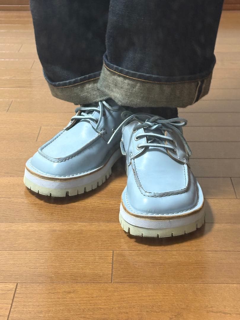靴 Camperlab Eki Lace- up Shoes Blue
