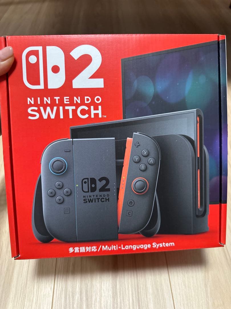 Nintendo Switch 2 本体 多言語対応
