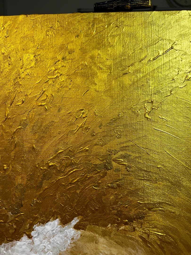 アクリル画題　名輝く未来