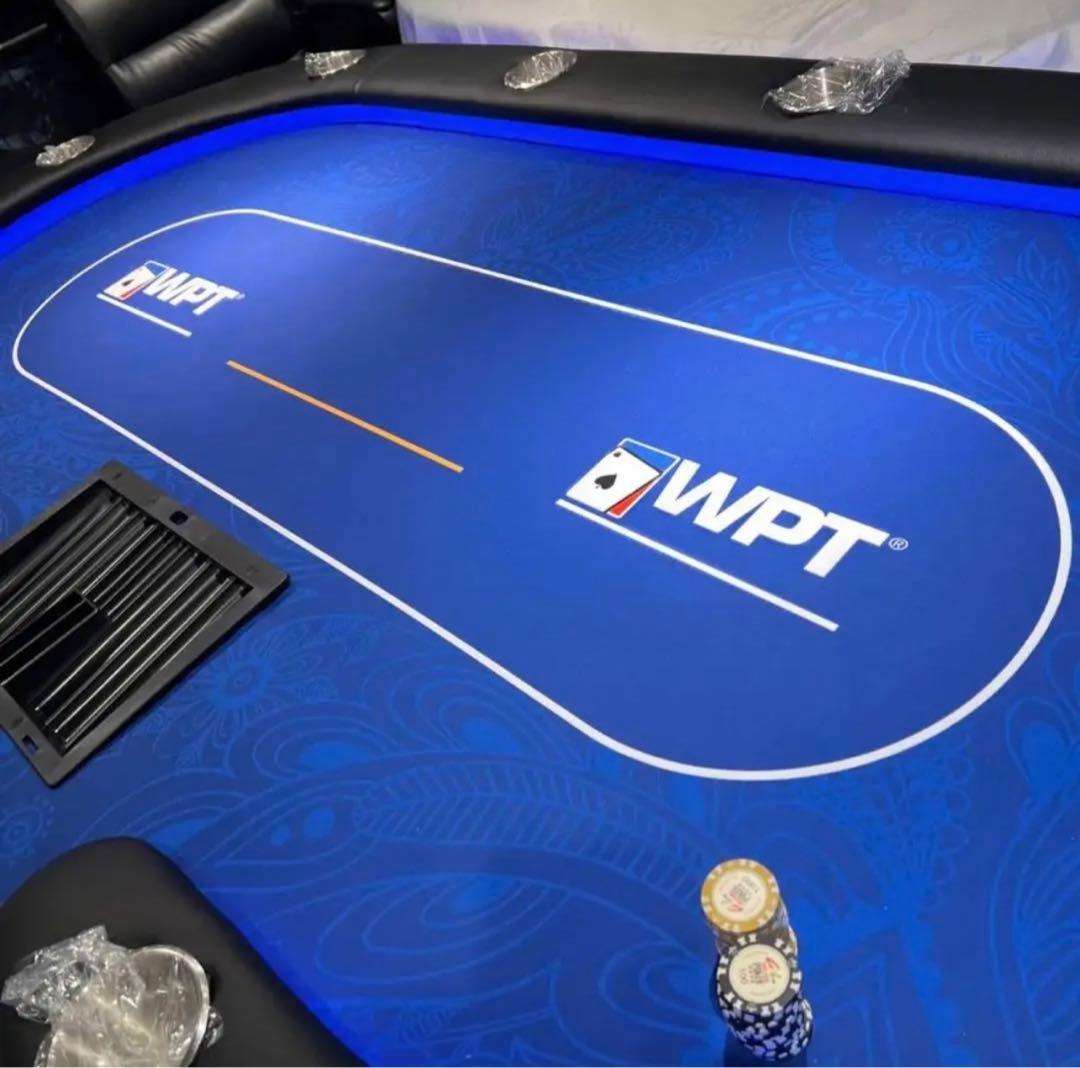 高級　ポーカーテーブル　カジノテーブル　テキサスホールデム　チップ　poker