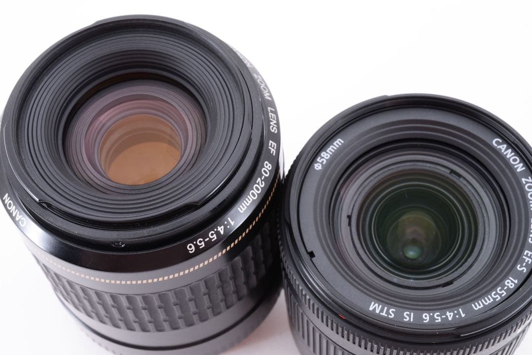 デジタル一眼レフ カメラ canon kiss x9標準&望遠ダブルレンズセット