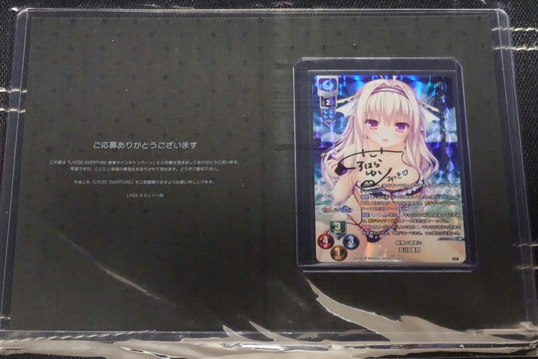 lycee 直筆3点セット