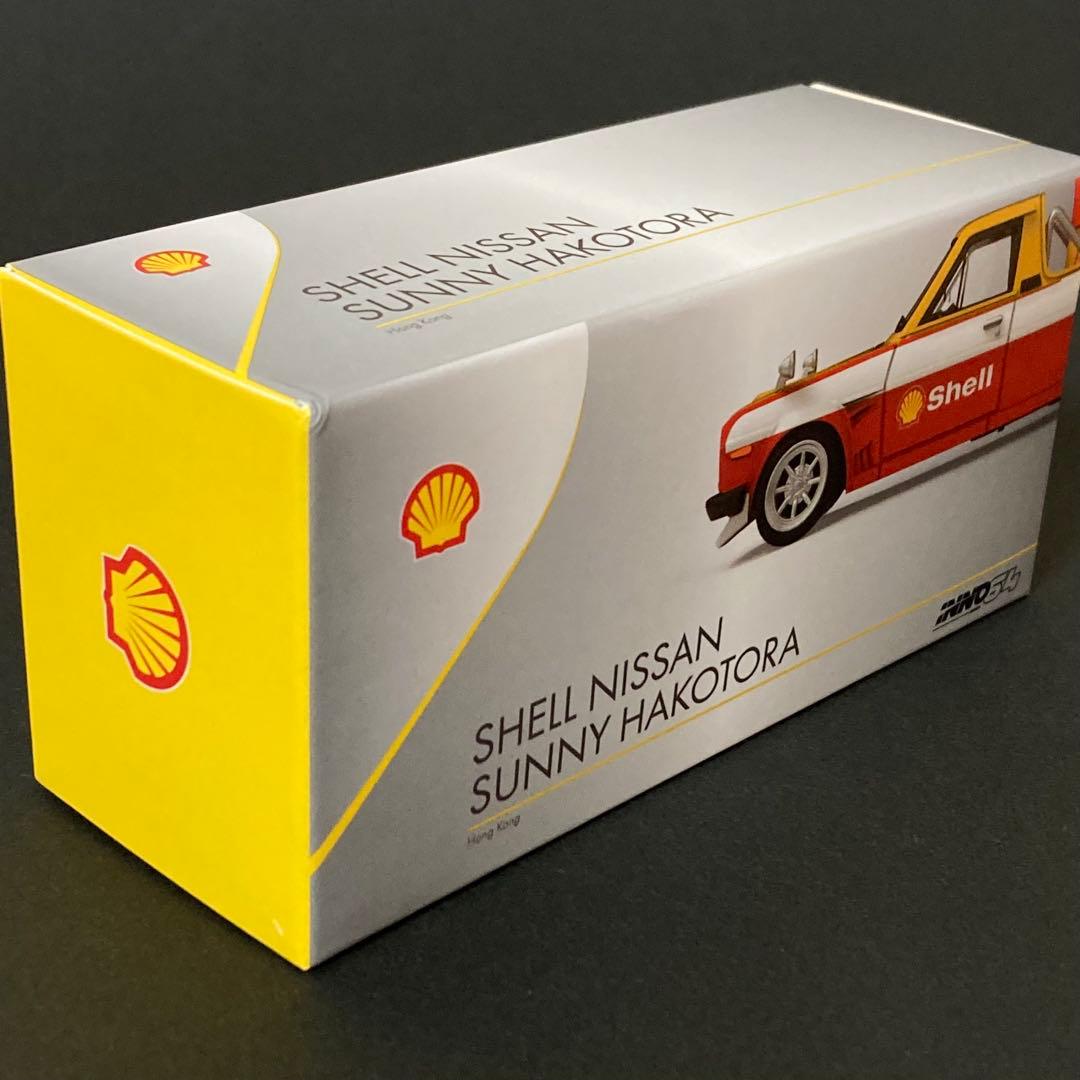 1/64シェル ニッサン サニー ハコトラ INNO64 × TINY
