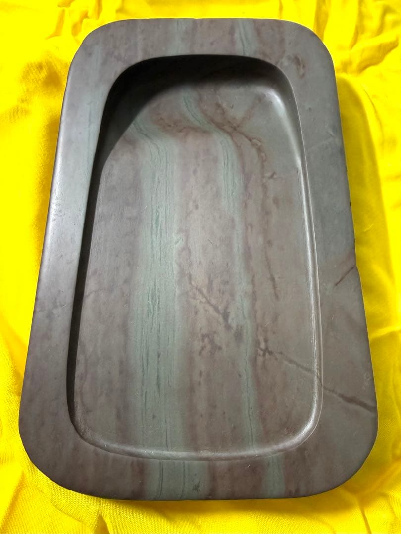 未使用 箱付き 赤間硯 赤間紫金石 昭竜山作 約2キロ