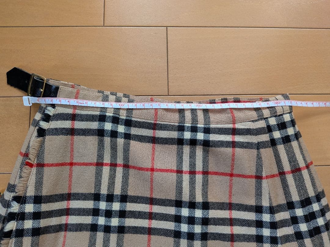 Burberry バーバリー ノバチェック 巻きスカート