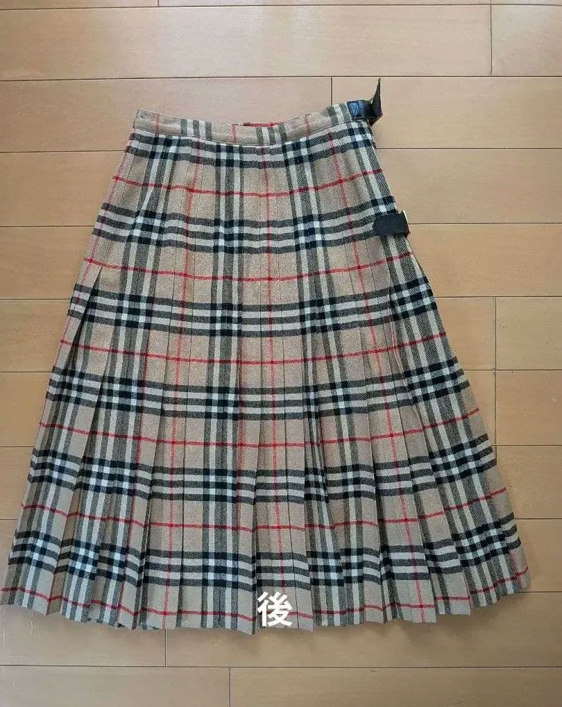 Burberry バーバリー ノバチェック 巻きスカート