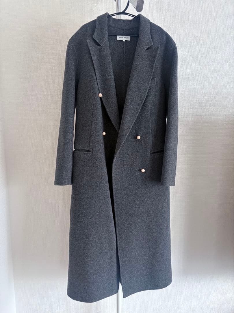 MADISON BLUEパールボタンチェスターコート　01