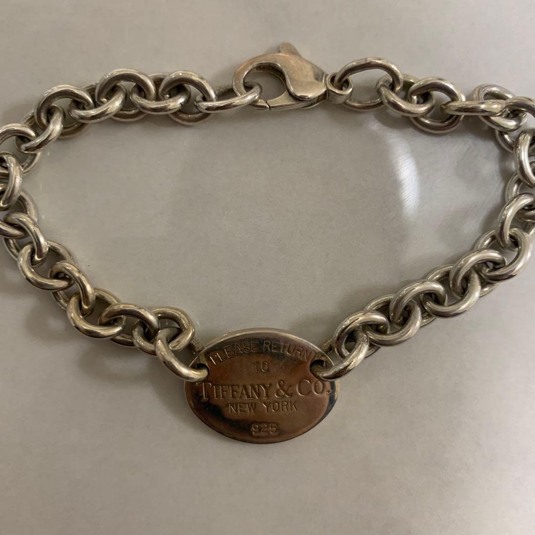 マーシャルTiffany & Co. シルバーチェーンブレスレット