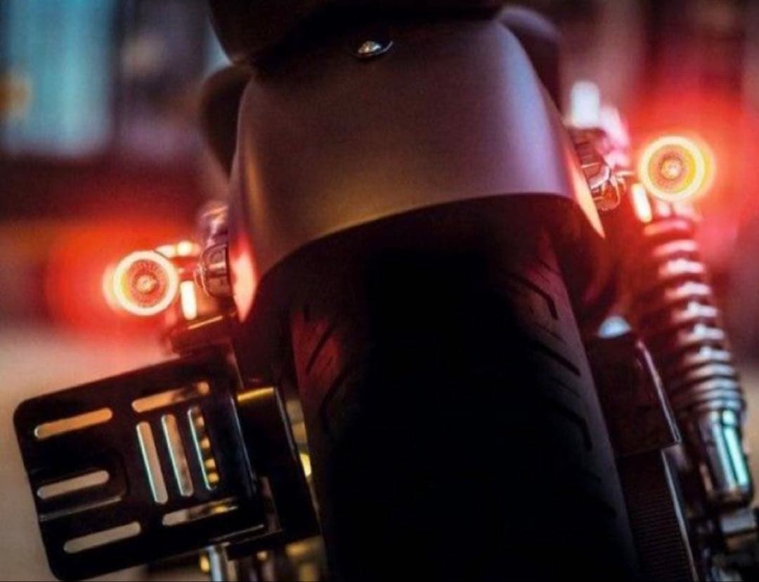 ケラーマン　バレット　1000 アンバー，レッド　ハーレー　リアウインカー