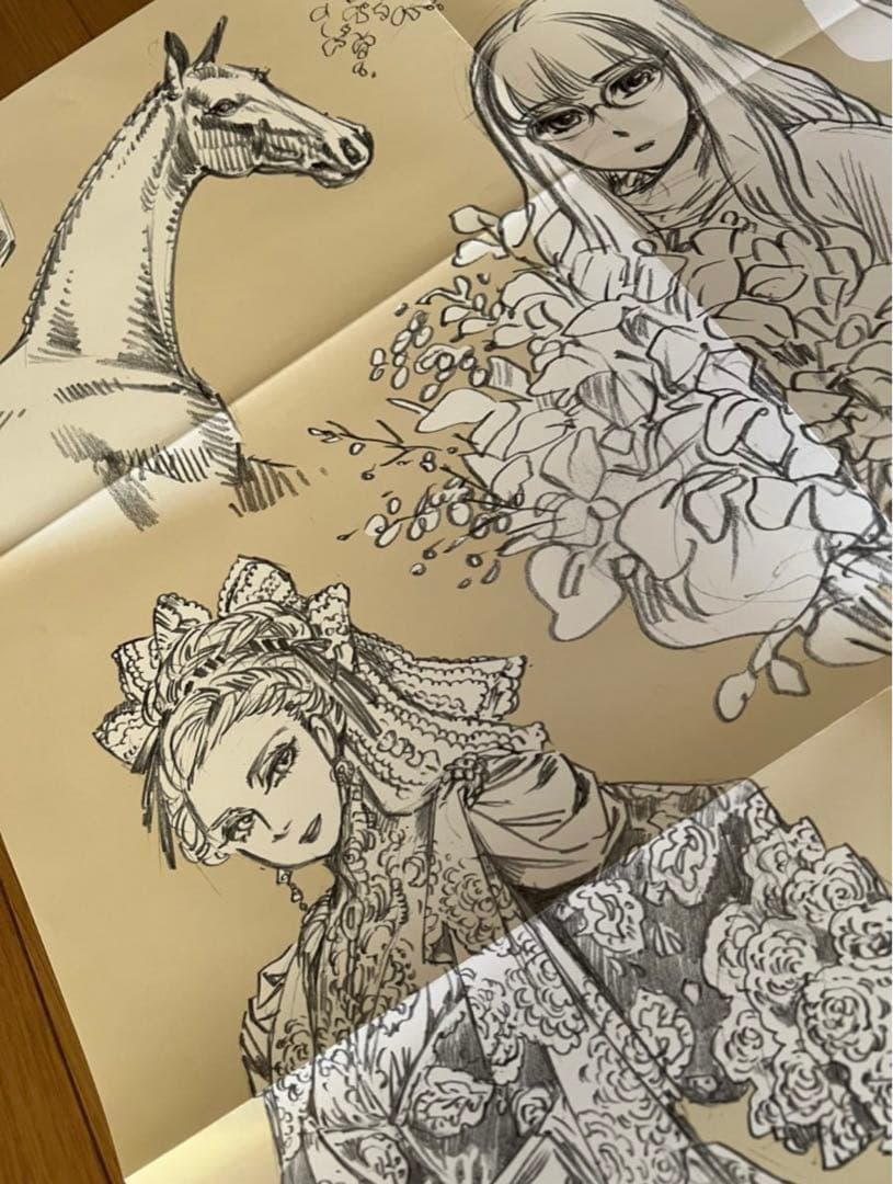 森薫のSCRIBBLESポスター