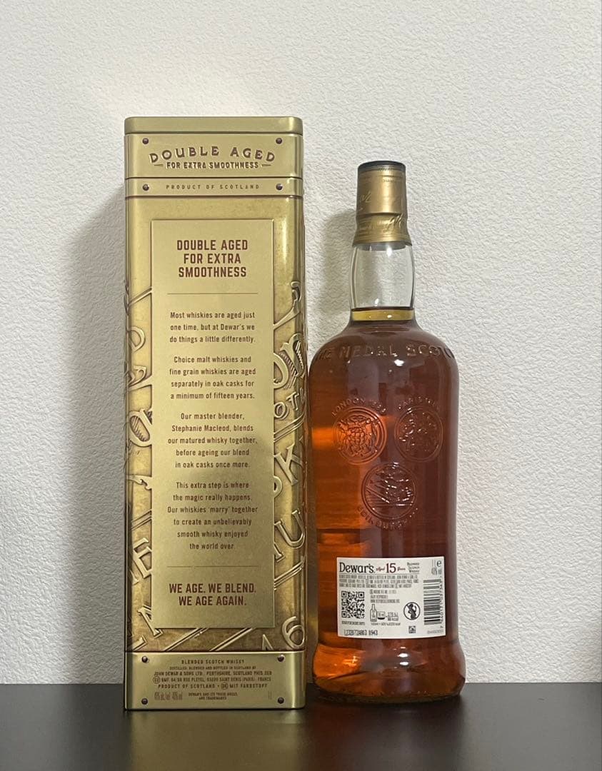 Dewar's 15年 ブレンデッドウイスキー1L