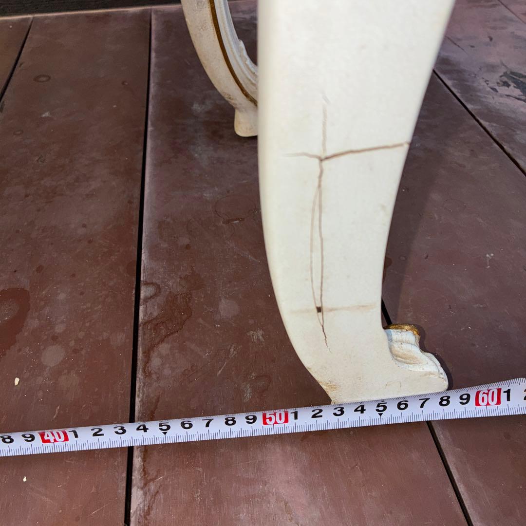 【中古品】RIO FURNITURE　ロココ調コンソールテーブル 引出し2段式