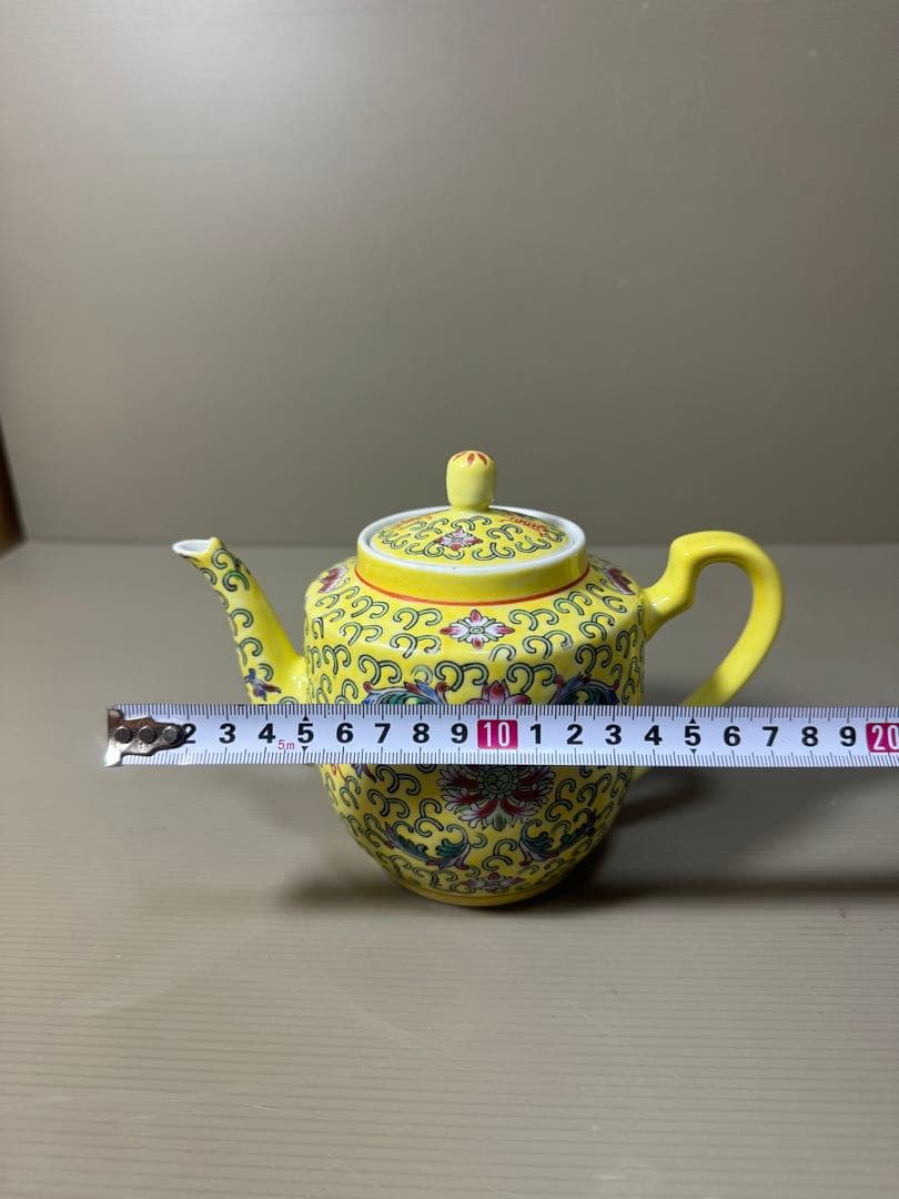 2204 中國景徳鎮製　萬壽無疆　ティーポット