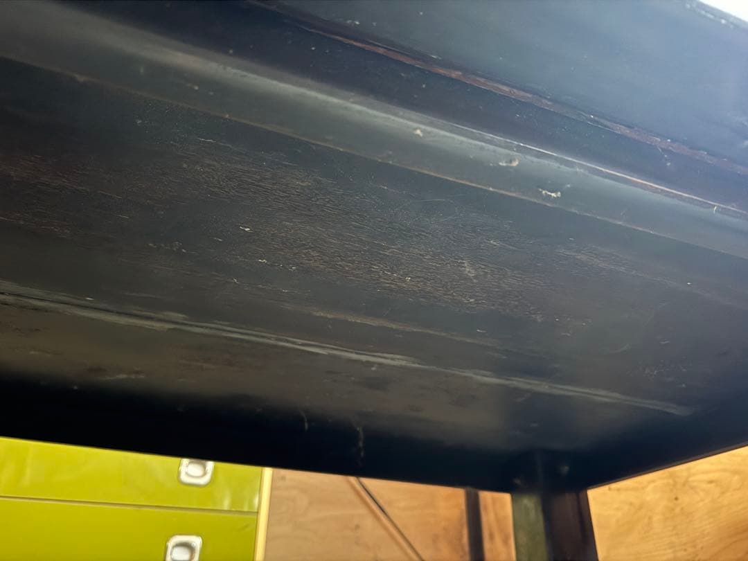 木彫 彫刻 ヴィンテージ ローテーブル 黒檀 センター リビング テーブル 座卓