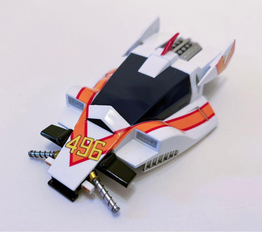 【 アニメ再現・全塗装】ボディ+シャーシ ダッシュ！四駆郎 スーパーエンペラー