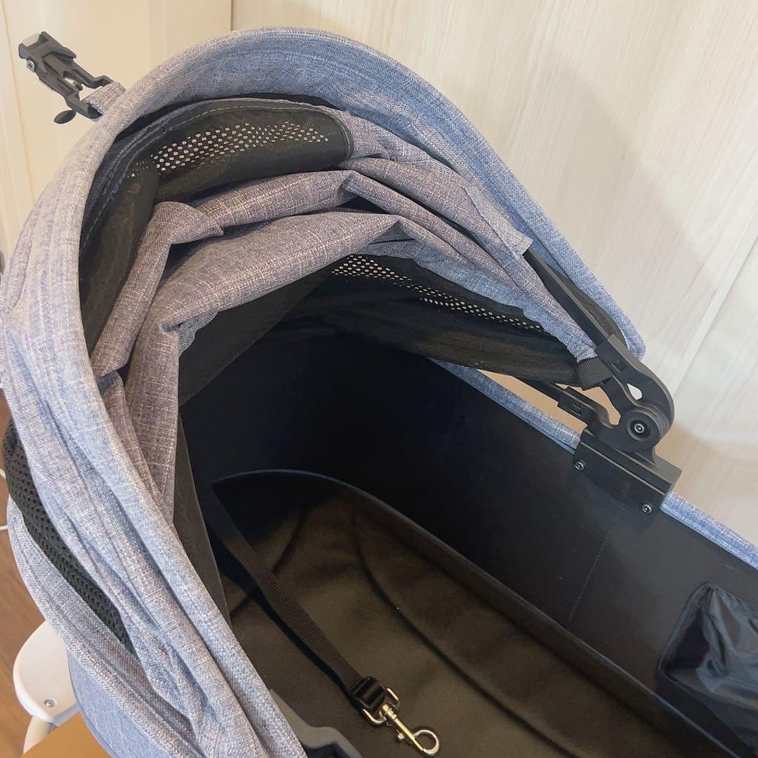 AIRBUGGY DOME 3 LARGE ペットカート メランジデニム